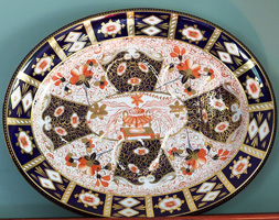 19th C English Meat Platter