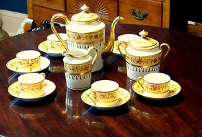 C 1755 Sevres Coffee Service