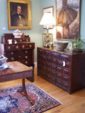 Madeline West Antiques - Green Room